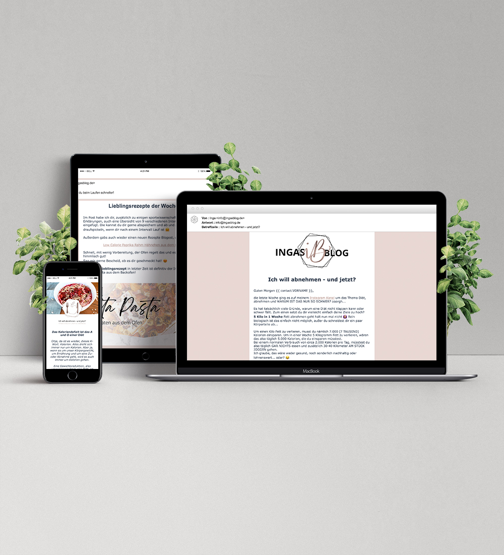 Newsletter Anmeldung Template